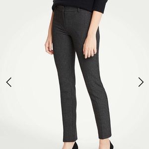 NWT Ann Taylor Petite Ankle Pant Houndstooth
